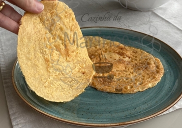 Panqueca de Lentilha Vermelha