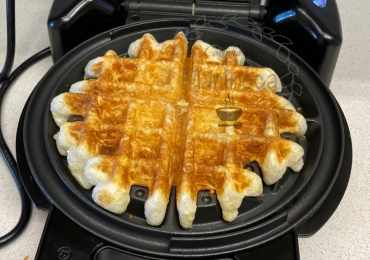 Waffles Crocantes de Tapioca