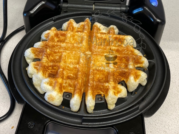 Waffles Crocantes de Tapioca